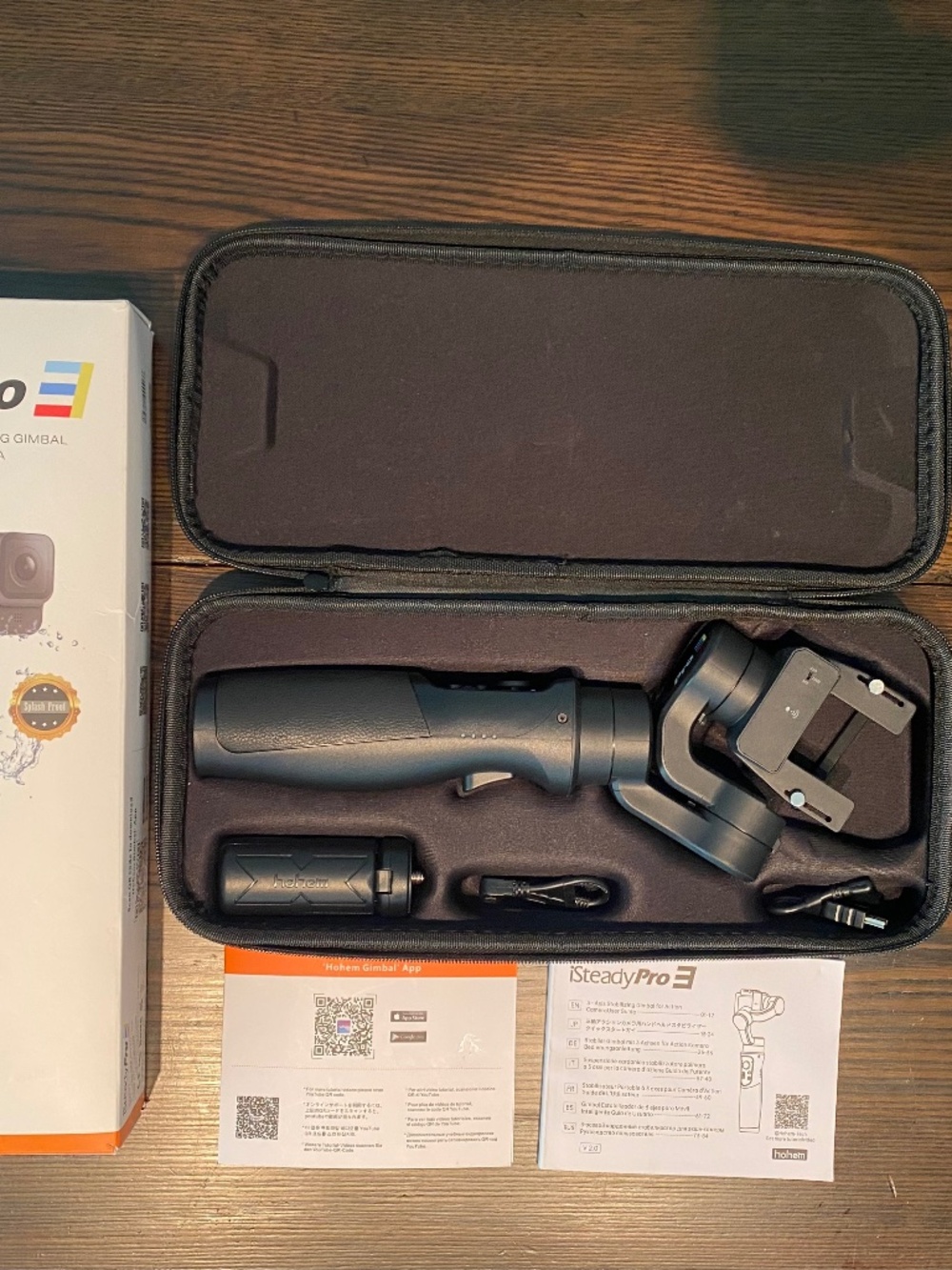 GoPro Hero 8/7/6/5/4 Series iStead Pro 3 Gimbal Stabilizer